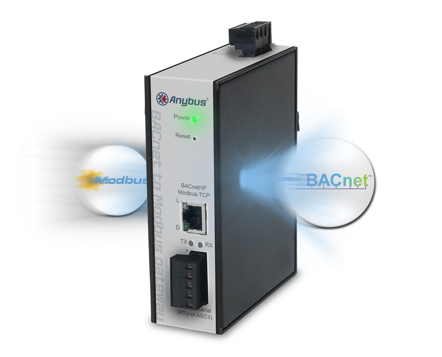 New Anybus gateway makes Modbus devices talk BACnet